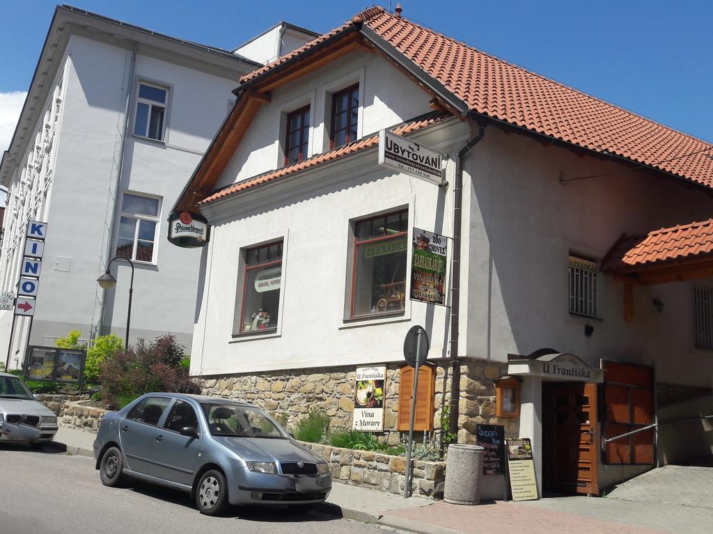 Ubytování U Františka Valašské Klobouky Exterior foto